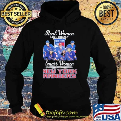 Real women love hockey New York smart women love the New York rangers shirt