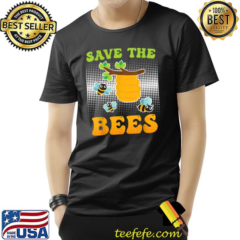 Save The Bees Protected Species Earth Day Animal Welfare T-Shirt Unisex Save The Bees Protected Species Earth Day Animal Welfare T-Shirt Unisex