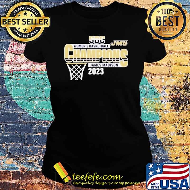 SBC Regular Season Champions 2023 James Madison University Women’s Basketball JMU Shirt Ladies tee SBC Regular Season Champions 2023 James Madison University Women’s Basketball JMU Shirt Ladies tee
