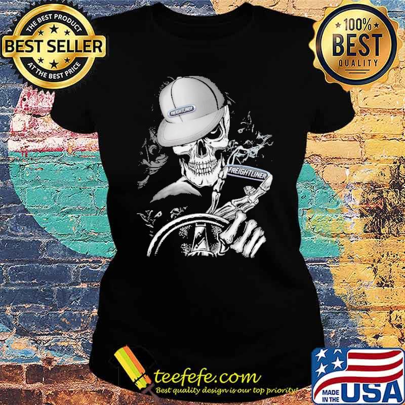 Skull Freightliner driver s Ladies tee Skull Freightliner driver s Ladies tee