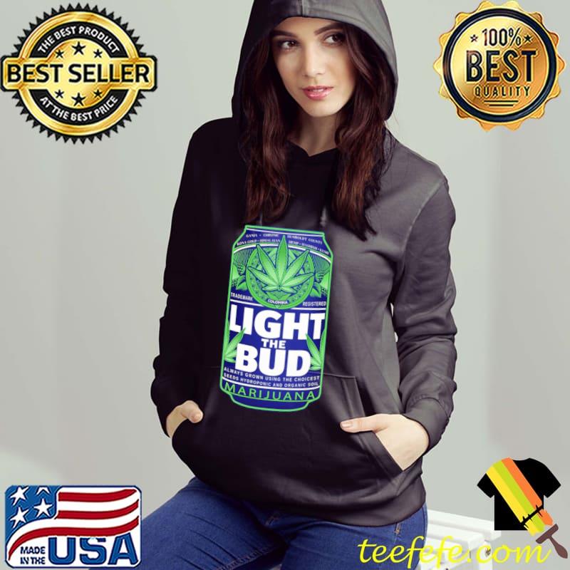 Skull Light The Bud Marijuana weed s Hoodie Skull Light The Bud Marijuana weed s Hoodie