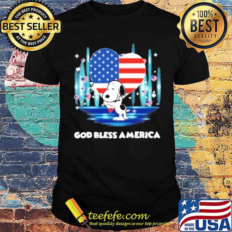 Snoopy god bless America flag s Unisex Snoopy god bless America flag s Unisex
