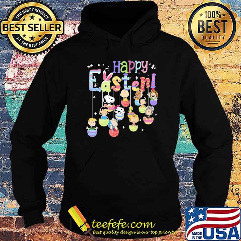 Snoopy woodstocks charlie brown and friends happy easter shirt