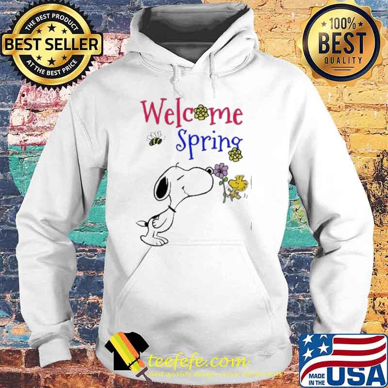Snoopy woodstocks welcome spring s Hoodie Snoopy woodstocks welcome spring s Hoodie