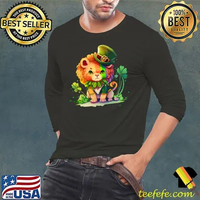 St Patrick's Day Irish Lion Happy St-Patrick's T-Shirt