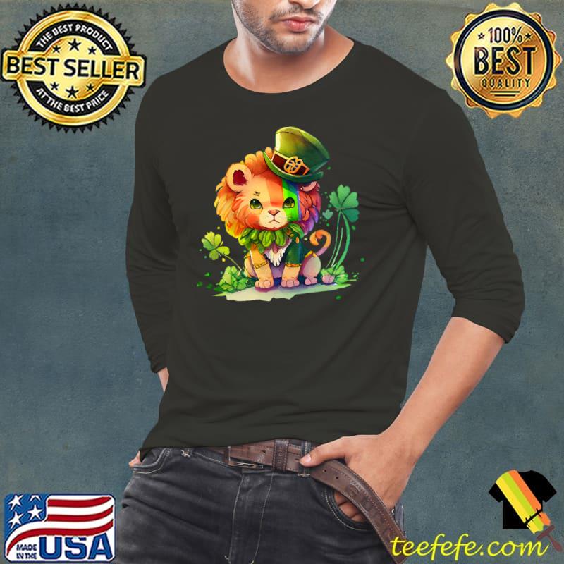 St Patrick's Day Irish Lion Happy St-Patrick's T-Shirt