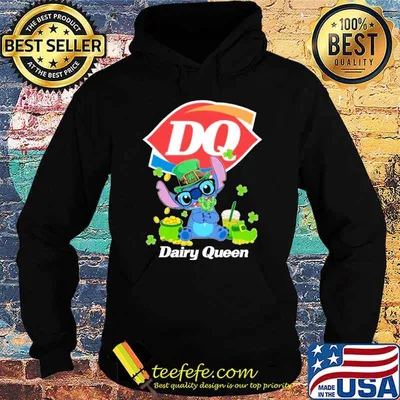 Stitch hug Dairy Queen St.Patrick's day shirt