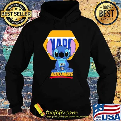 Stitch hug Napa auto parts shirt