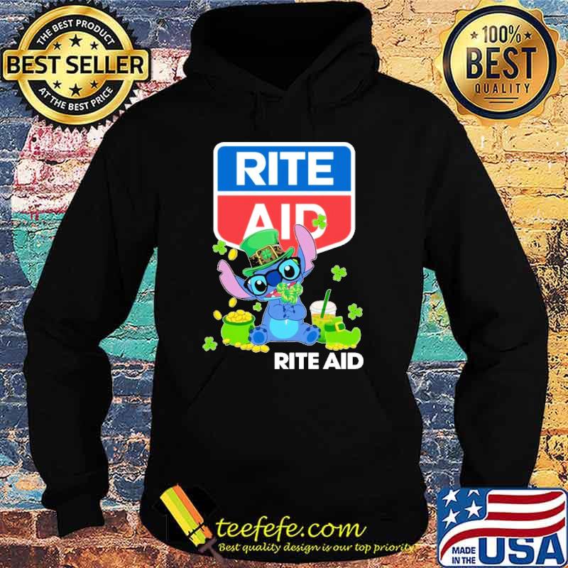 Stitch hug Rite Aid St.Patrick's day shirt