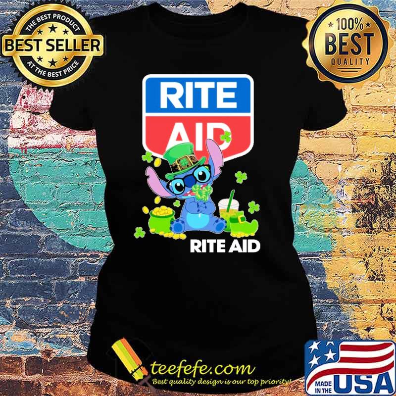 Stitch hug Rite Aid St.Patrick's day s Ladies tee Stitch hug Rite Aid St.Patrick's day s Ladies tee