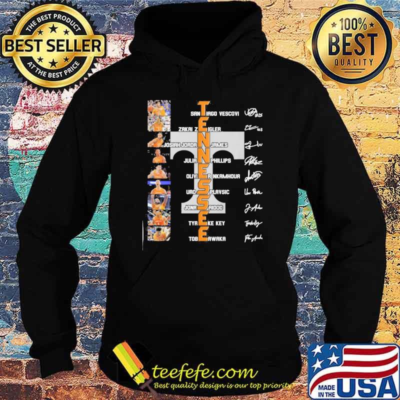 Tennessee Santiago Vescovi Zakai zeigler signatures shirt