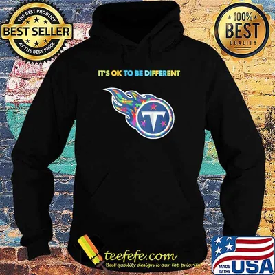 Tennessee Titans it's ok to be different autism shirt