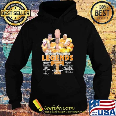 Tennessee volunteers legends Travis Henry Jason Witten signatures shirt