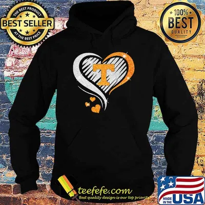 Tennessee Volunteers Team Logo Realtree Camo Flag heart diamond love shirt