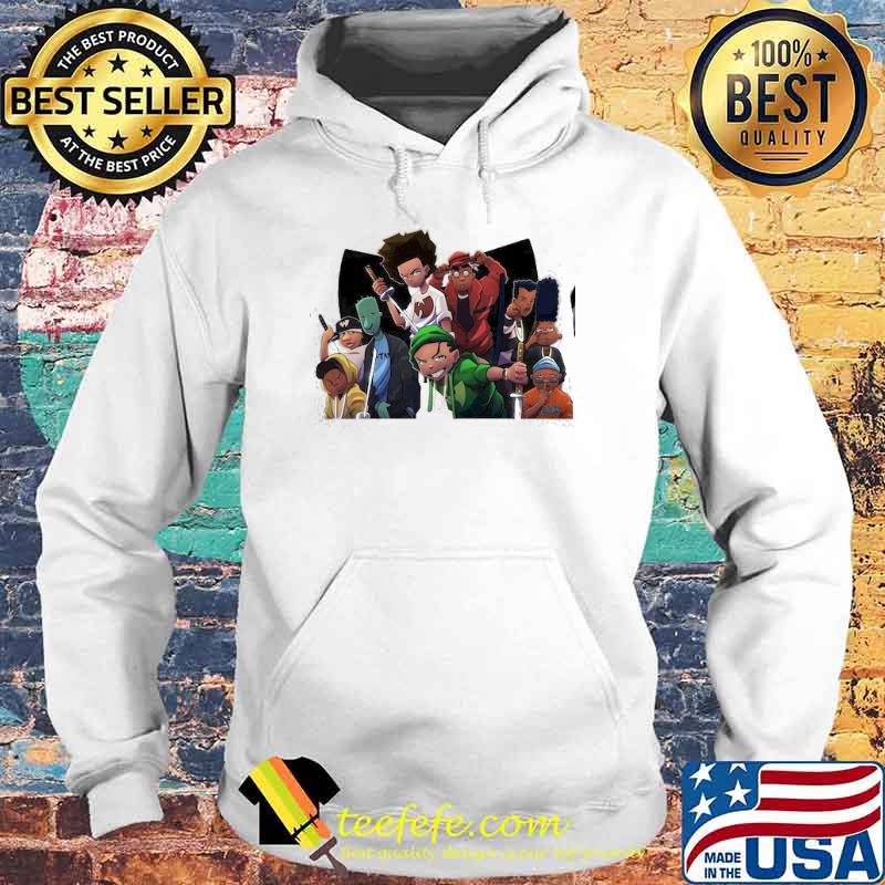 The Boondocks Fred Perry Huey Freeman wutang s Hoodie The Boondocks Fred Perry Huey Freeman wutang s Hoodie