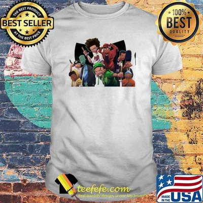 The Boondocks Fred Perry Huey Freeman wutang shirt