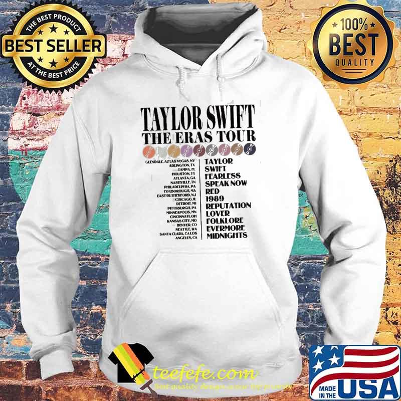 The Eras Tour 2023 Taylor Swift Midnights Concert Shirt Hoodie The Eras Tour 2023 Taylor Swift Midnights Concert Shirt Hoodie