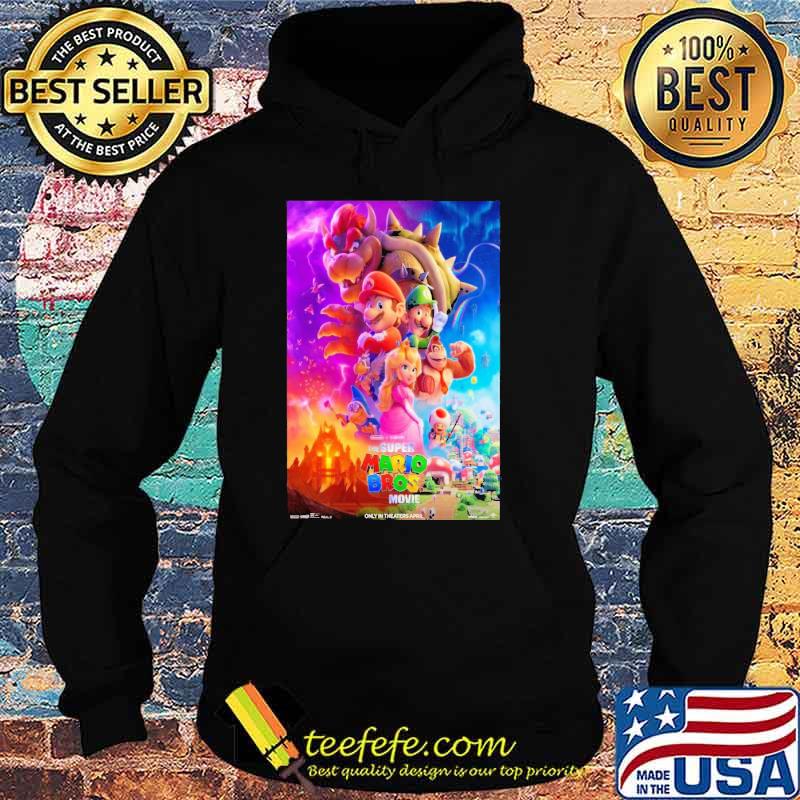 The Super Mario Bros Movie April 7, 2023 only in theaters april shirt