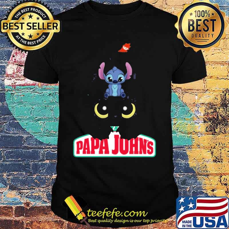 Toothless and Stitch Papa John's Pizza s Unisex Toothless and Stitch Papa John's Pizza s Unisex