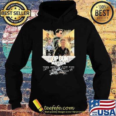 Top Gun Maverick Tom Cruise Jennifer Connelly signatures shirt
