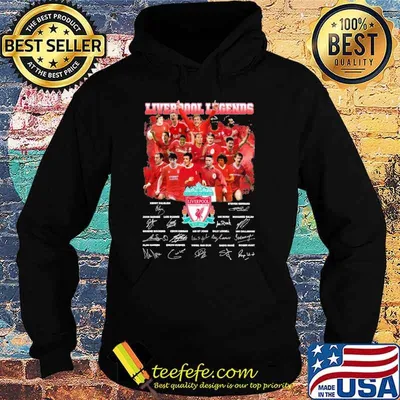 Top liverpool legends football club signatures shirt