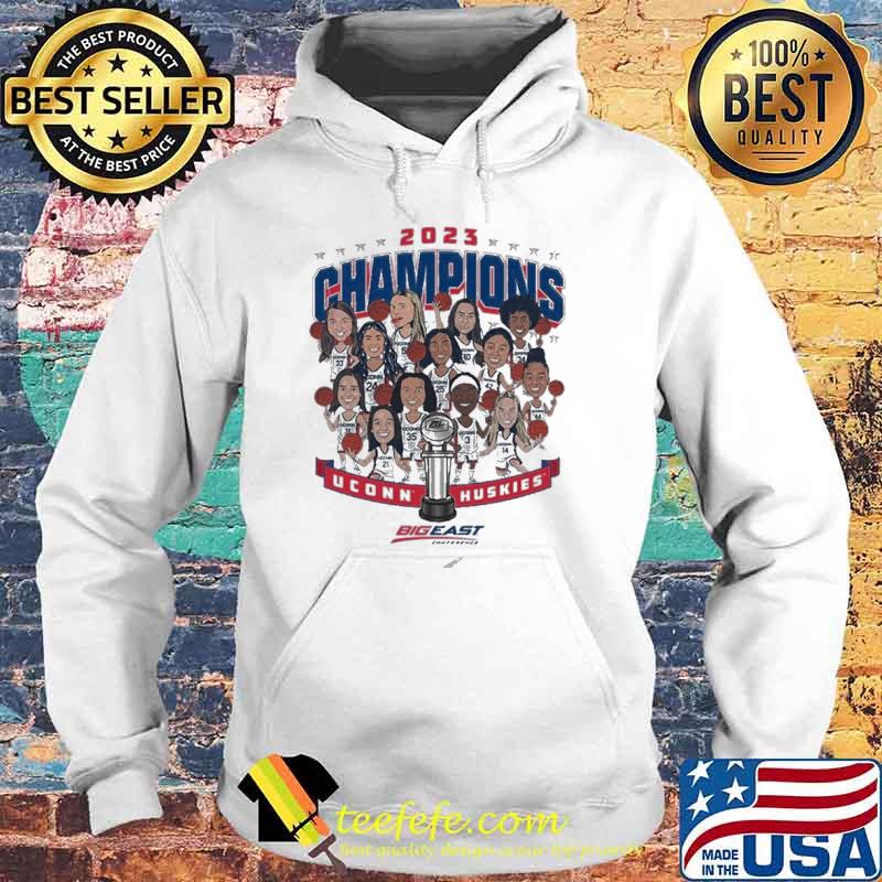 Uconn Huskies NCAA Women’s Basketball Big East Champions 2023 s Hoodie Uconn Huskies NCAA Women’s Basketball Big East Champions 2023 s Hoodie