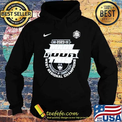 University Of Connecticut Nike 2023 NCAA Men’s Basketball West Regional Champions Final Four Shirt