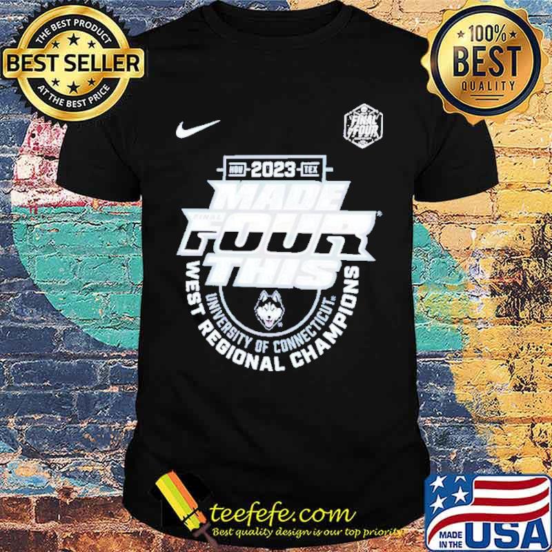 University Of Connecticut Nike 2023 NCAA Men’s Basketball West Regional Champions Final Four Shirt Unisex University Of Connecticut Nike 2023 NCAA Men’s Basketball West Regional Champions Final Four Shirt Unisex