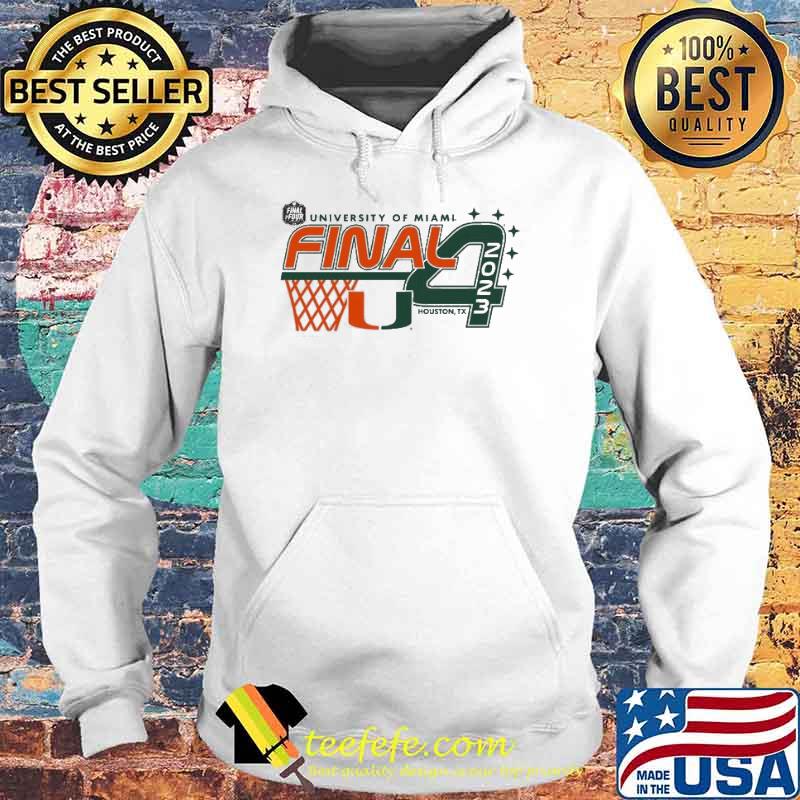University of Miami 2023 Final Four Houston sport s Hoodie University of Miami 2023 Final Four Houston sport s Hoodie