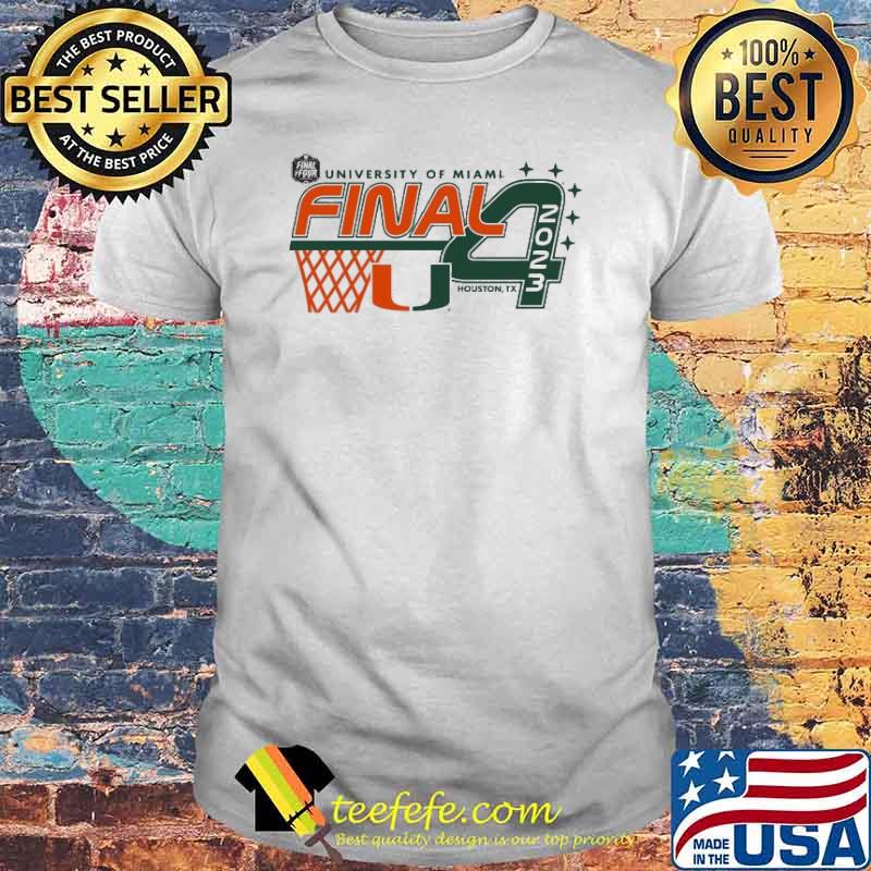 University of Miami 2023 Final Four Houston sport shirt University of Miami 2023 Final Four Houston sport shirt