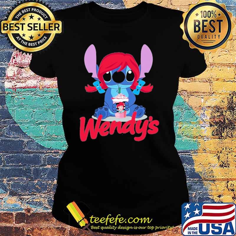 WENDY'S Stitch s Ladies tee WENDY'S Stitch s Ladies tee