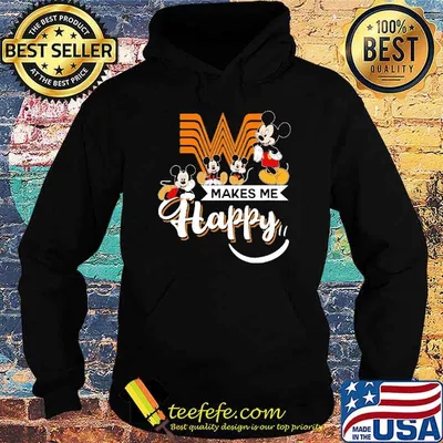 WHATABURGER makes me happy Mickey shirt