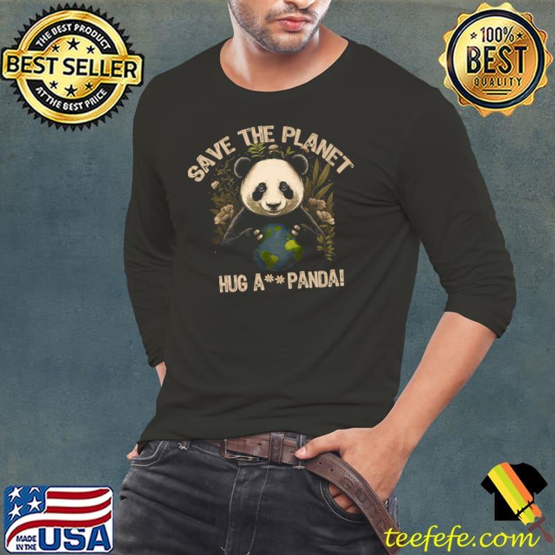 World Earth Day Earthday Cute Panda Save The Planet Earth T-Shirt