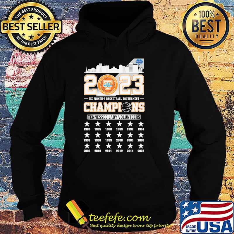2023 University of Tennessee lady vols basketball sec women's basketball tournament champions Tennessee lady volunteers shirt