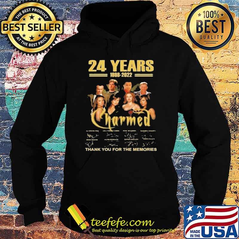 24 years 1998-2022 Charmel thank you for the memories signatures shirt 24 years 1998-2022 Charmel thank you for the memories signatures shirt