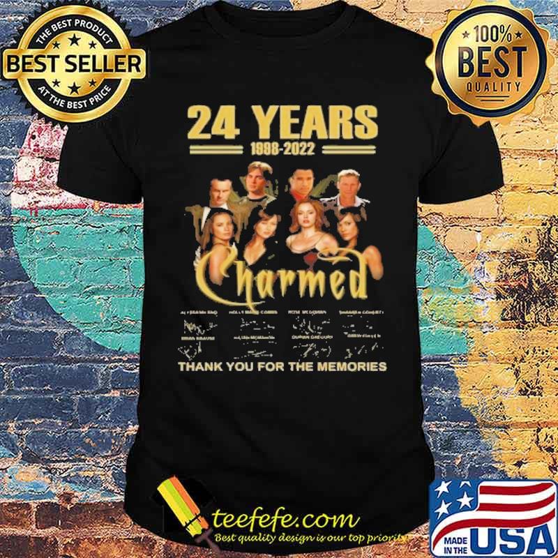 24 years 1998-2022 Charmel thank you for the memories signatures s Unisex 24 years 1998-2022 Charmel thank you for the memories signatures s Unisex