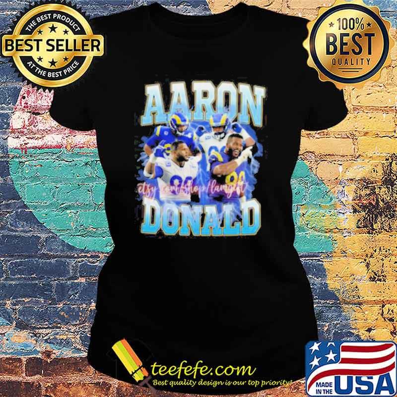 Aaron Donald 90s Vintage sport s Ladies tee Aaron Donald 90s Vintage sport s Ladies tee