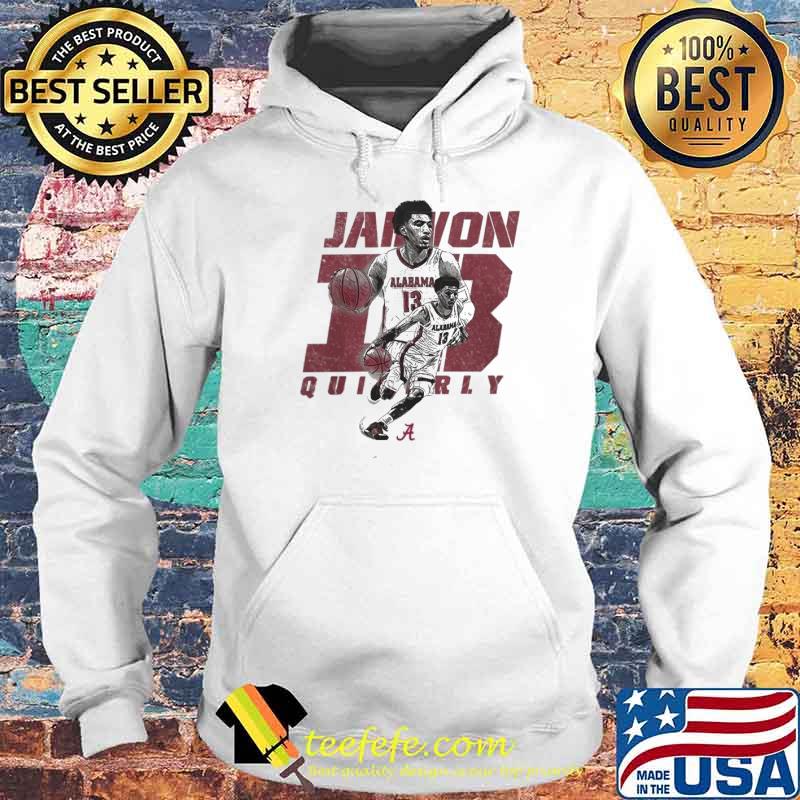 Alabama Men's Basketball Jahvon Quinerly s Hoodie Alabama Men's Basketball Jahvon Quinerly s Hoodie
