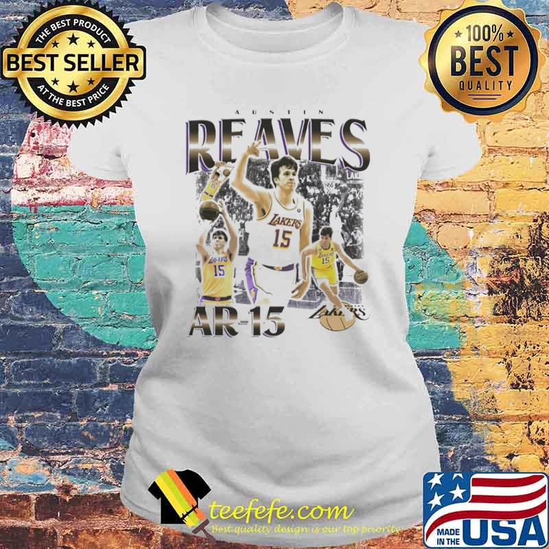 Austin Reaves Ar-15 Lakers s Laides tee Austin Reaves Ar-15 Lakers s Laides tee