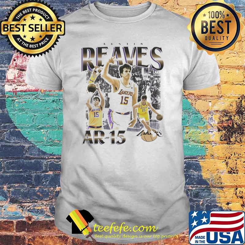 Austin Reaves Ar-15 Lakers shirt