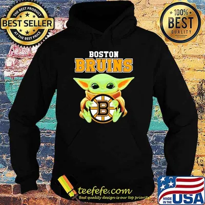 Baby Yoda hug Boston Bruins logo 2023 sport shirt