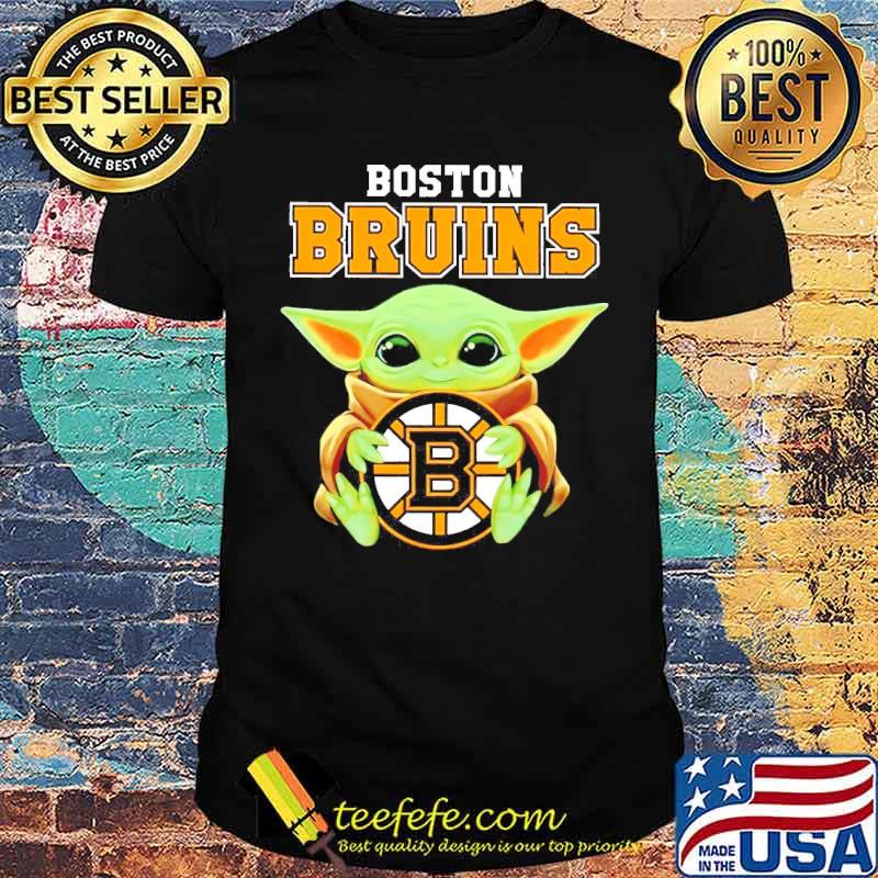 Baby Yoda hug Boston Bruins logo 2023 sport s Unisex Baby Yoda hug Boston Bruins logo 2023 sport s Unisex