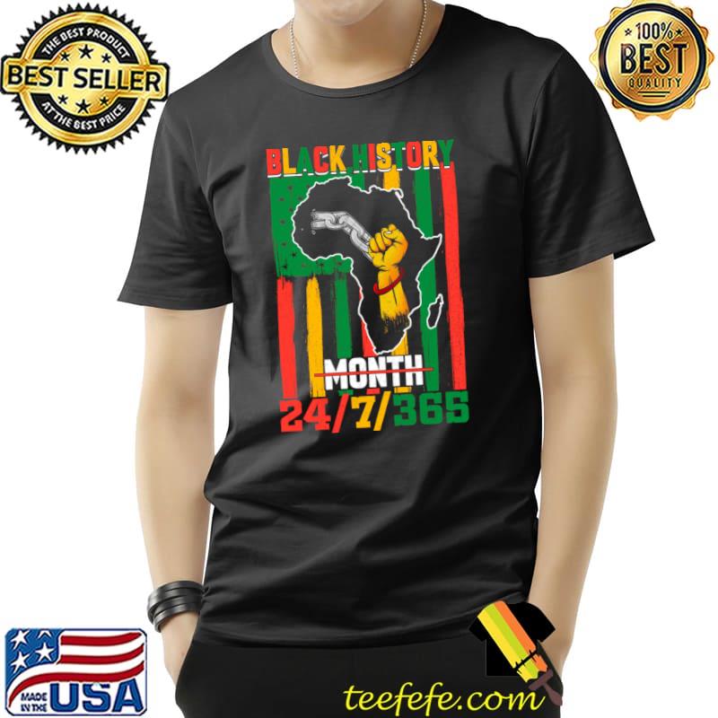 Black History Month 247365 African American Black History T-Shirt