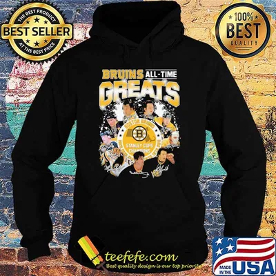Boston Bruins all time greats stanley cups champions signature shirt