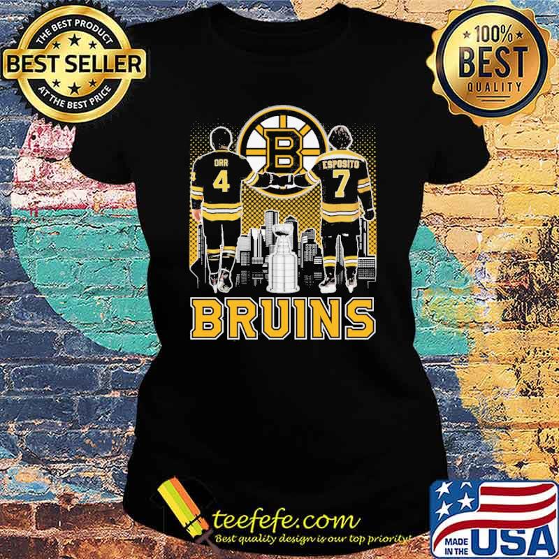 Boston Bruins ORR Esposito s Ladies tee Boston Bruins ORR Esposito s Ladies tee