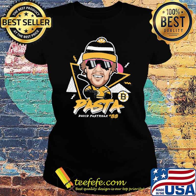 Boston Bruins pasta David Pastrnaa s Ladies tee Boston Bruins pasta David Pastrnaa s Ladies tee