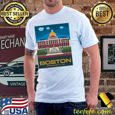 Boston Massachusetts - USA shirt