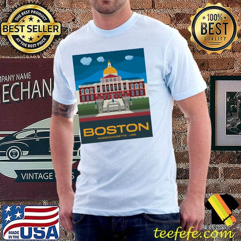 Boston Massachusetts - USA shirt Boston Massachusetts - USA shirt