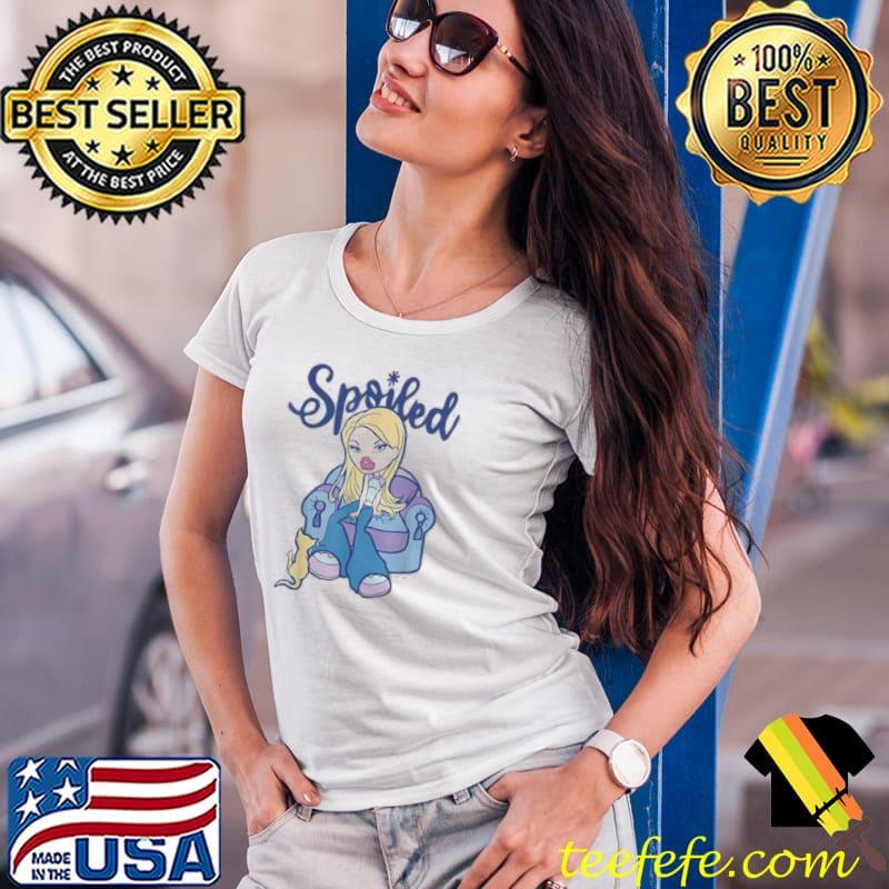 Bratz Cloe Spoiled sofa T-Shirt Ladies Tee Bratz Cloe Spoiled sofa T-Shirt Ladies Tee