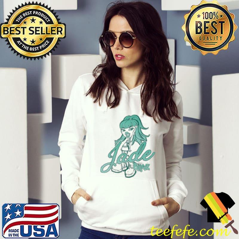 Bratz Jade Green Gradient T-Shirt Hoodie Bratz Jade Green Gradient T-Shirt Hoodie